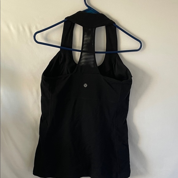 lululemon athletica Tops - lululemon‎ athletica Black Racerback Tank Top